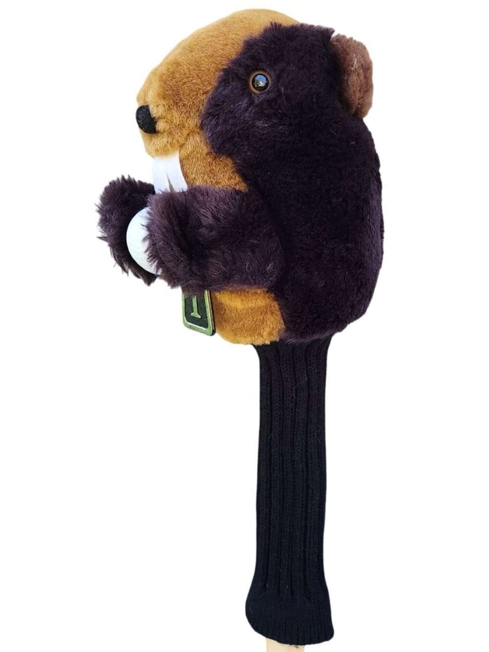 Caddyshack Gopher Plush Golf Club Head Driver Cover Holding Ball Wood Stuffed